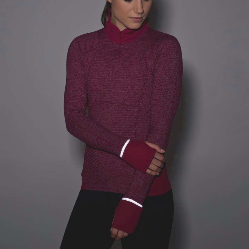 LULULEMON Runderful 1/2 Zip Long Sleeves